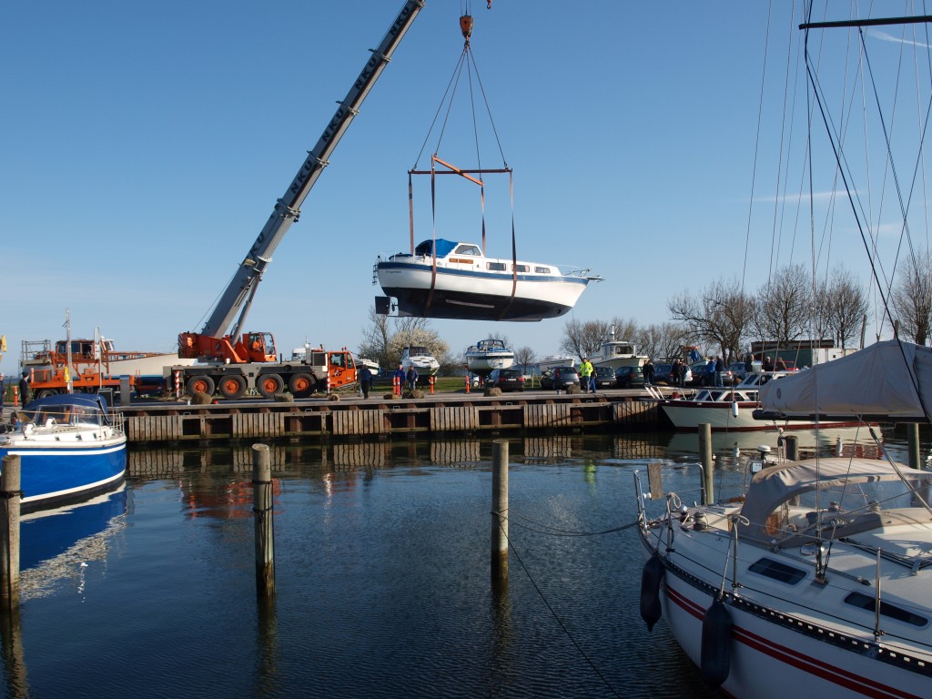 Kran i Kragenæs havn